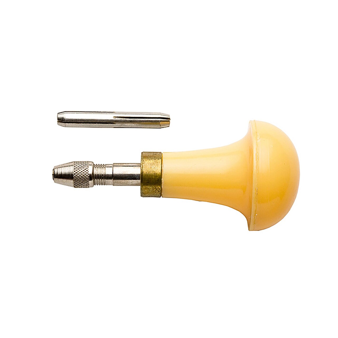 Excel Blades Mushroom Pin Vise, Reversible Collet Fits #50–#80 Drill Sizes